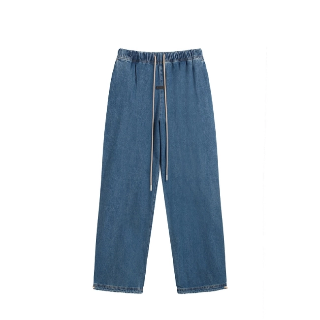 Fear of God Essentials Elastic Drawstring Straight Jeans