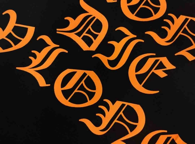 VLONE Gothic Letter Logo T-Shirt