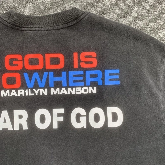 Fear of God ESSENTIALS Marilyn Manson T-shirt