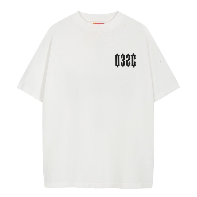 032c &quot;CRUX&quot; Oversized Box-Cut T-shirt