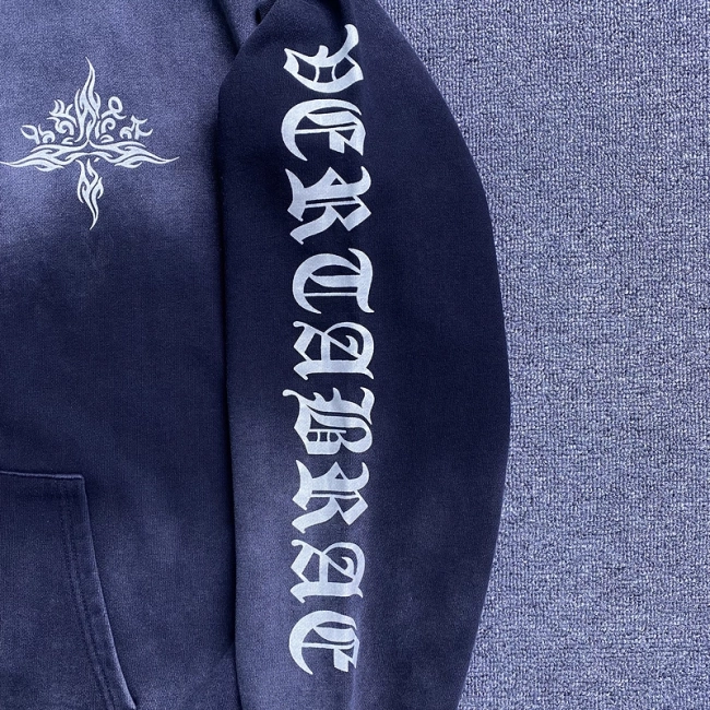 VERTABRAE Tattoo Zip Up Hoodie