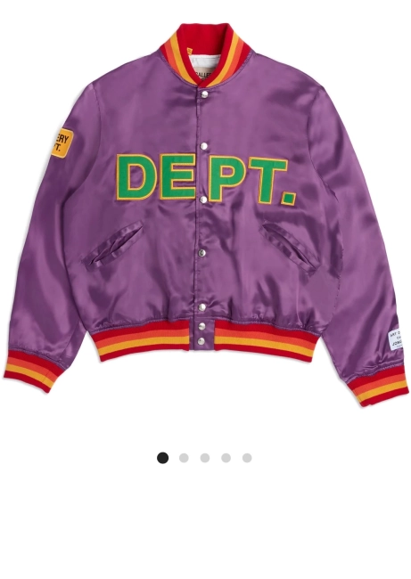 Gallery Dept. MVP Embroidered Satin Jacket