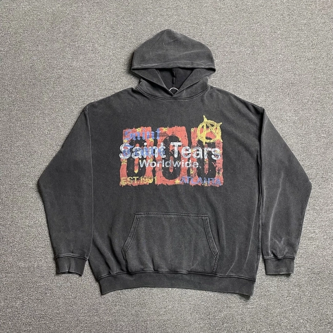 Saint Michael Tears Hoodie