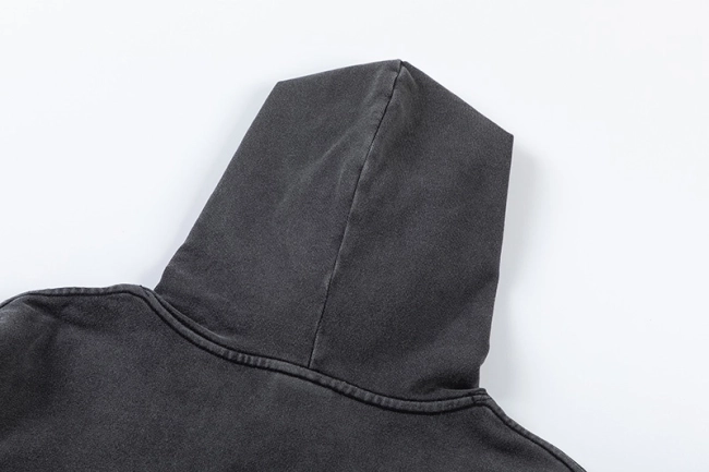 Vetements Washed Embroidered Hoodie