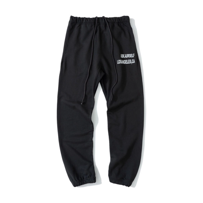 ASKYURSELF Logo Letter Print Sweatpants