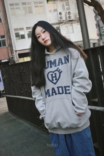 Human Made Logo Popover Hoodie