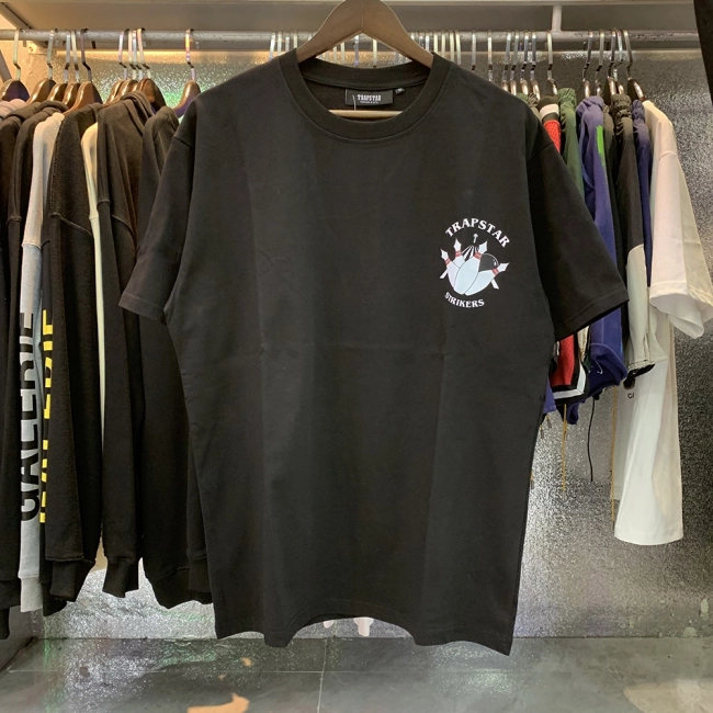 Trapstar Strikers T-Shirt Black