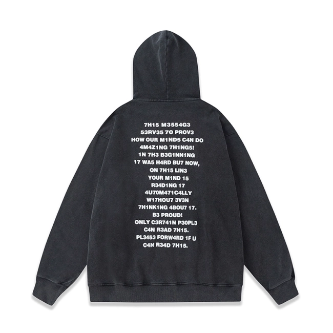 Vetements 7H15 Washed Zipper Jacket