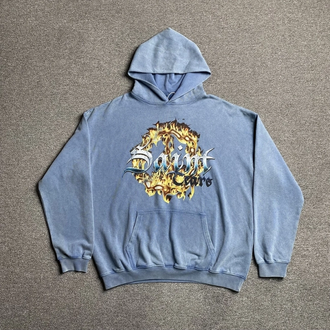 Saint Michael Denim Tears Hoodie