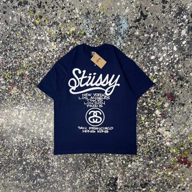 Stüssy Round Neck T-shirt