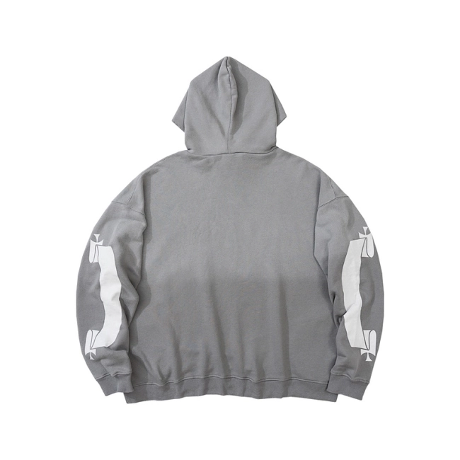 ASKYURSELF Distressed Fleece Hoodie