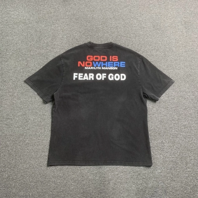 Fear of God ESSENTIALS Marilyn Manson T-shirt