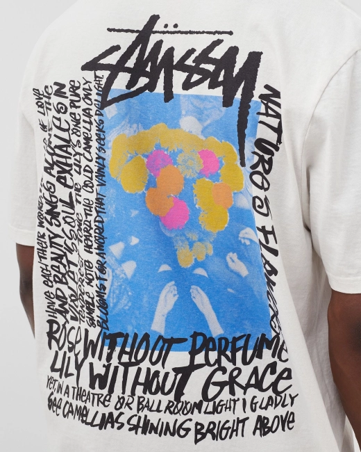 stussy Camellias Pigment Dyed Tee