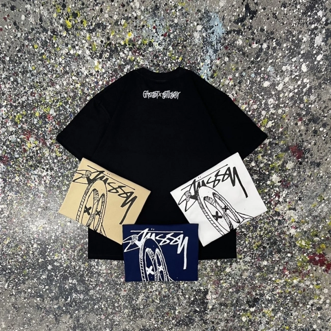 Stüssy Round Neck T-shirt