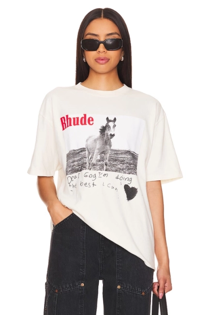 RHUDE HORSE T-shirt