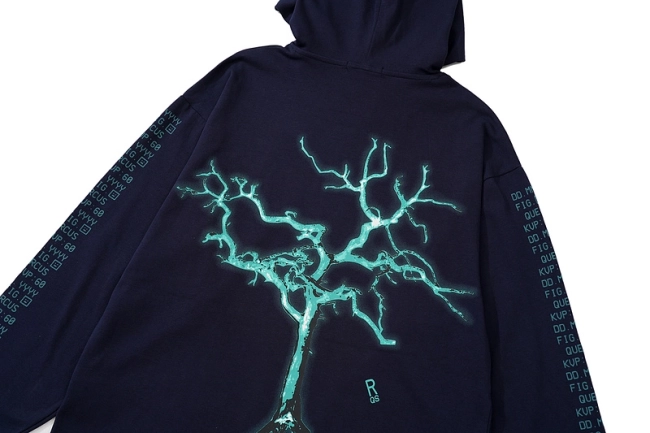 Acne Studios Lightning Wisdom Tree Hoodie