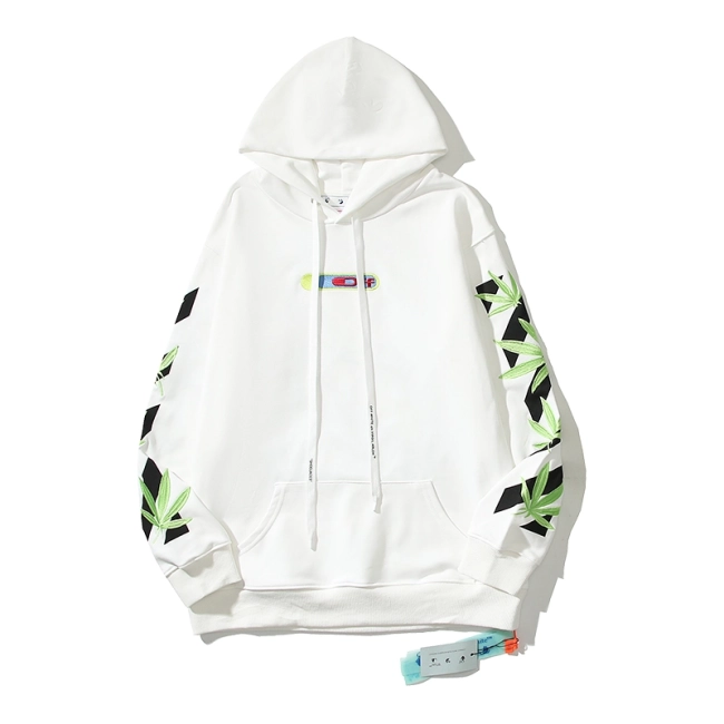 OFF-WHITE Weed Arrows Over Hoodie