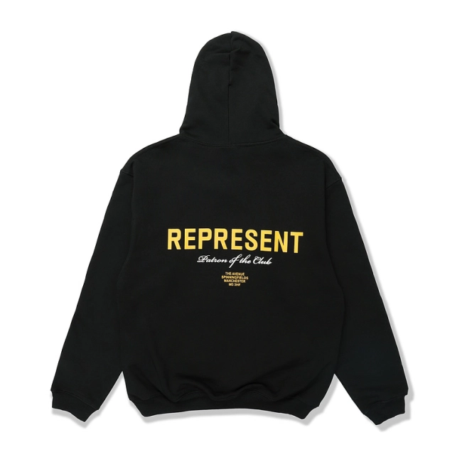 REPRESENT X Manchester Limited Edition Logo Print Hoodie