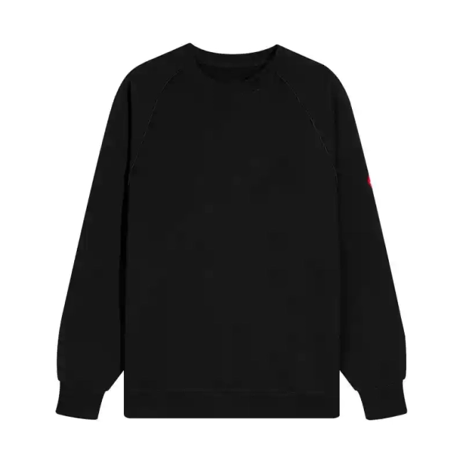 LIFE CAVEMPT loose patch drop shoulder sweatshirt