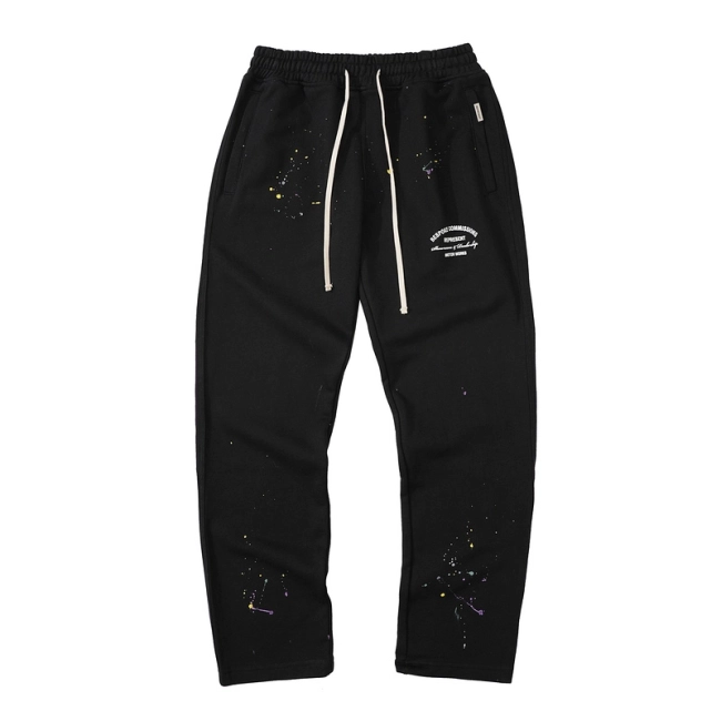 REPRESENT Slogan Paint Splatter Sweatpants