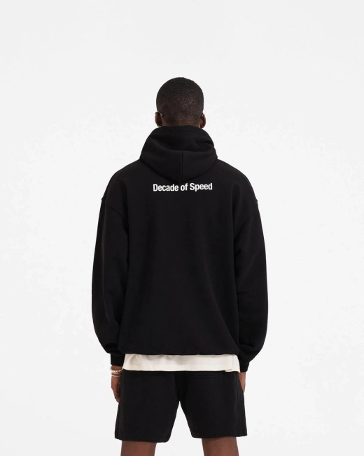 Represent Decade of Speed Hoodie - Black