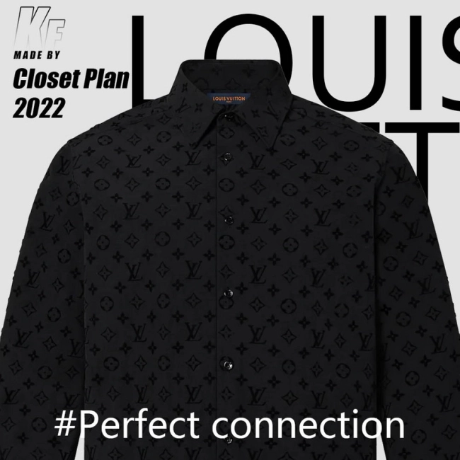 Louis Vuitton Flocking Shirt