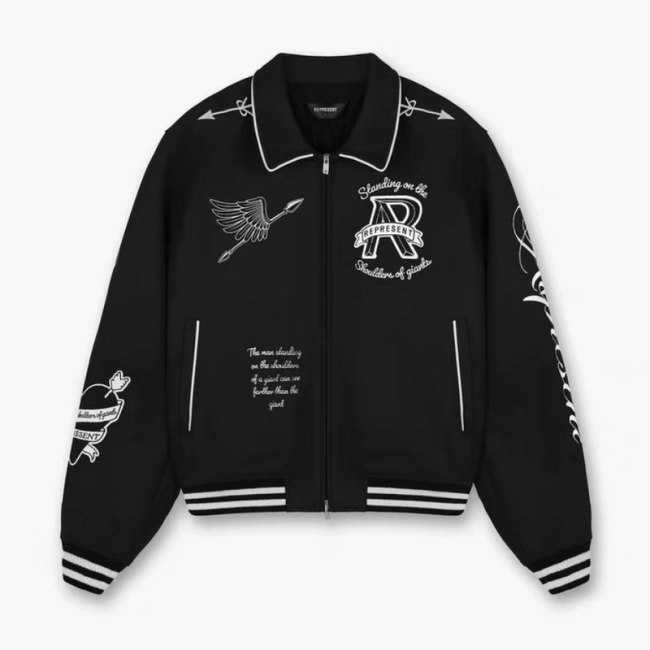 REPRESENT Cherub Wool Varsity Jacket