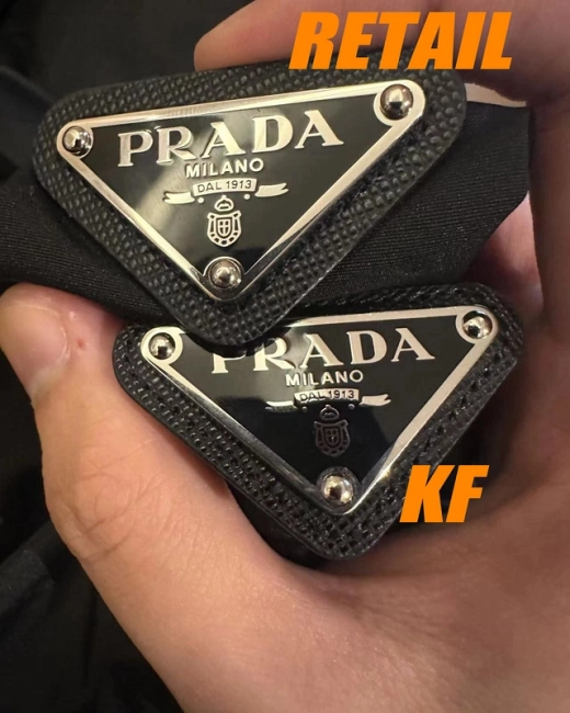 Prada KF Badge Pants