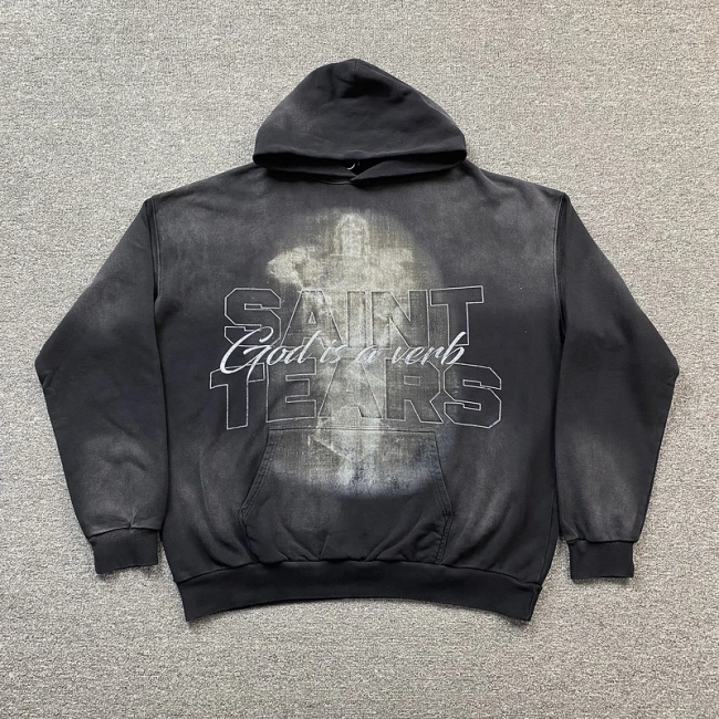 Saint Michael Tears Hoodie