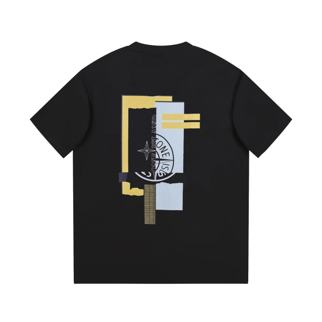 Stone Island Scrap Logo Back T-Shirt