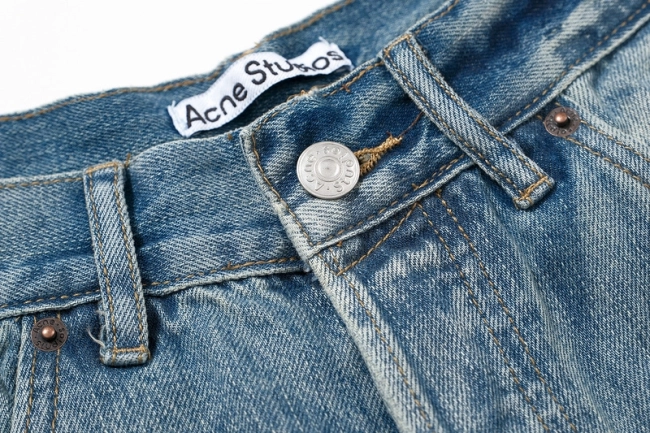 Acne Studios Faded Hand-painted Jeans