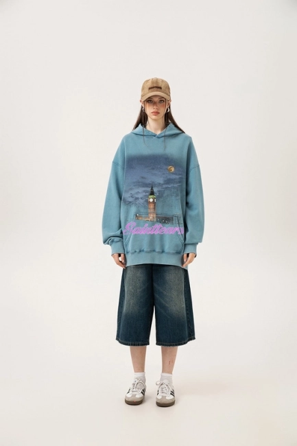 Saint Michael Denim Tears Hoodie