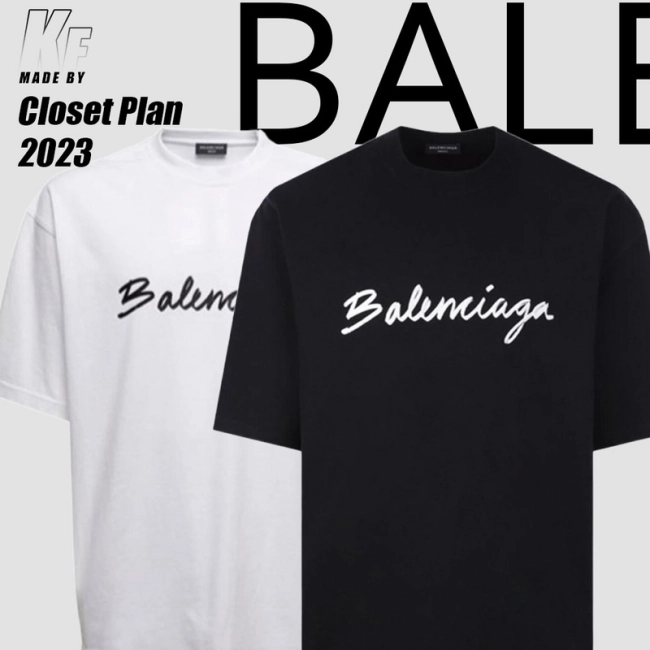 Balenciaga Signature Print Tee