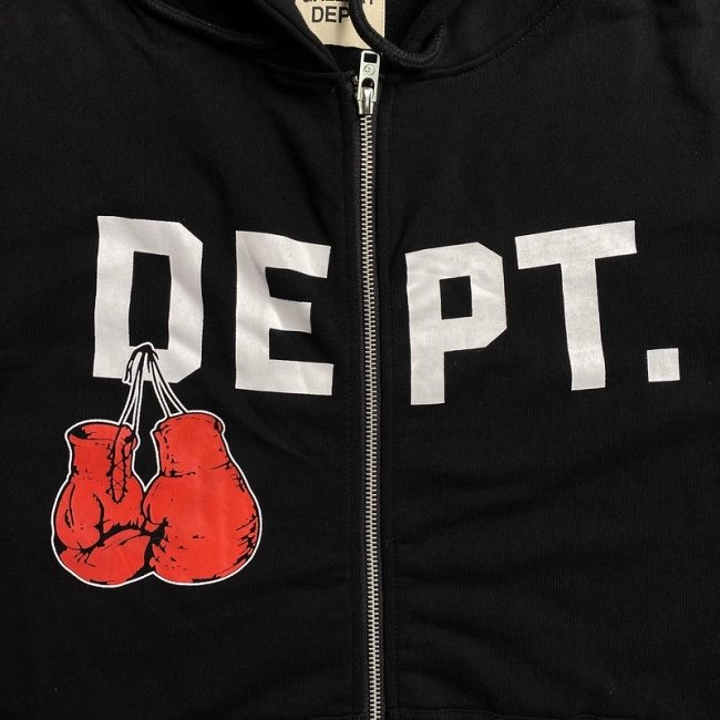 GALLERY DEPT. BOXING MERCH ZIP HOODIE