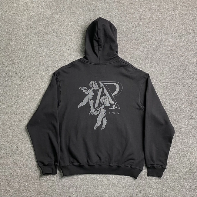 REPRESENT Cherub Initial Hoodie