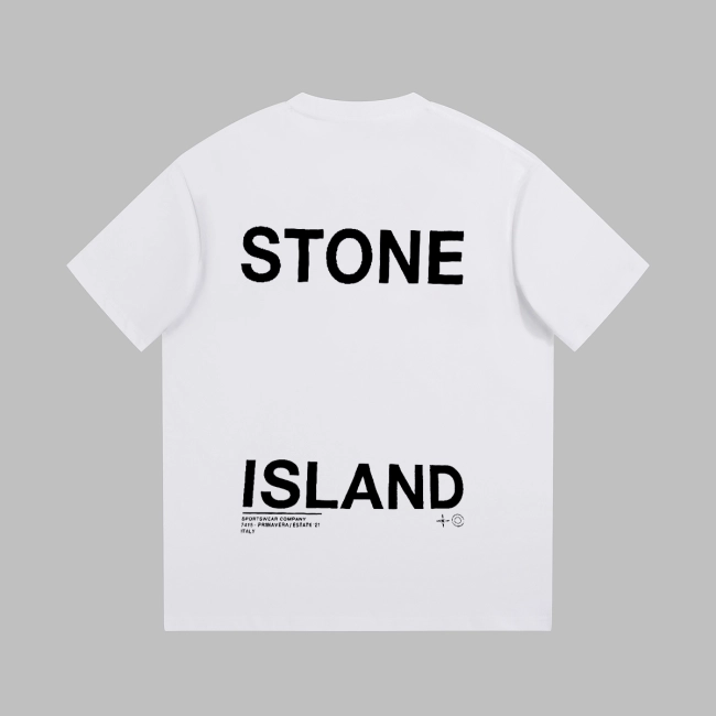 stone island print cotton