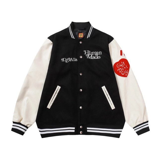 Human Made Girls Don&#039;t Cry Varsity Baseball Jacket