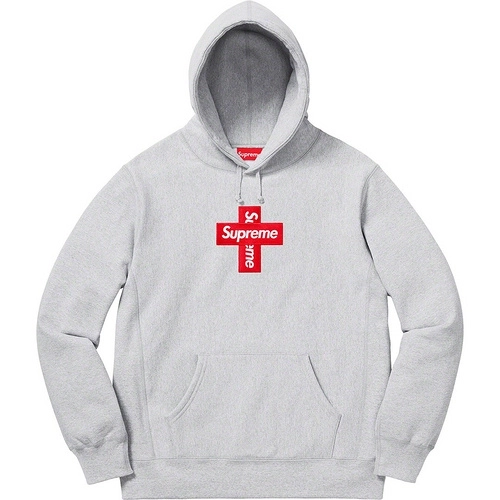 upreme Cross Box Logo Hooded