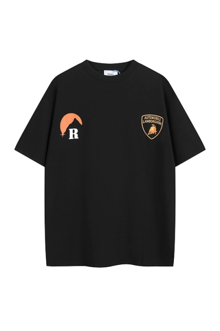 RHUDE Rhude x Lamborghini Classic Sunset Print T-Shirt