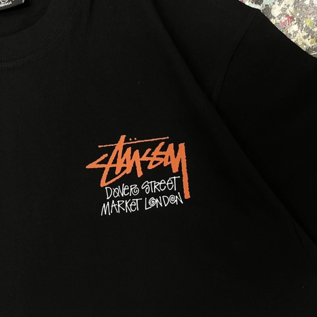 Stüssy Round Neck T-shirt