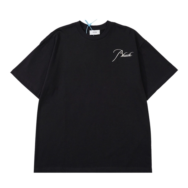 RHUDE Embroidered Logo Tee