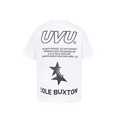 Cole Buxton Embroidered Logo T-Shirt