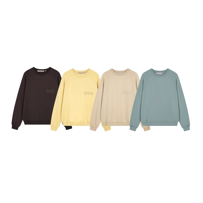 Fear of God FOG Logo Raglan Crewneck Sweatshirt