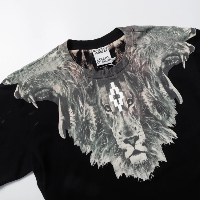 Marcelo Burlon Lion Head Tshirt