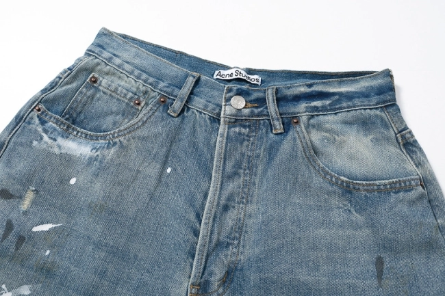 Acne Studios Faded Hand-painted Jeans