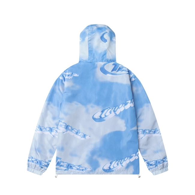 trapstar hyperdrive cloud windbreaker