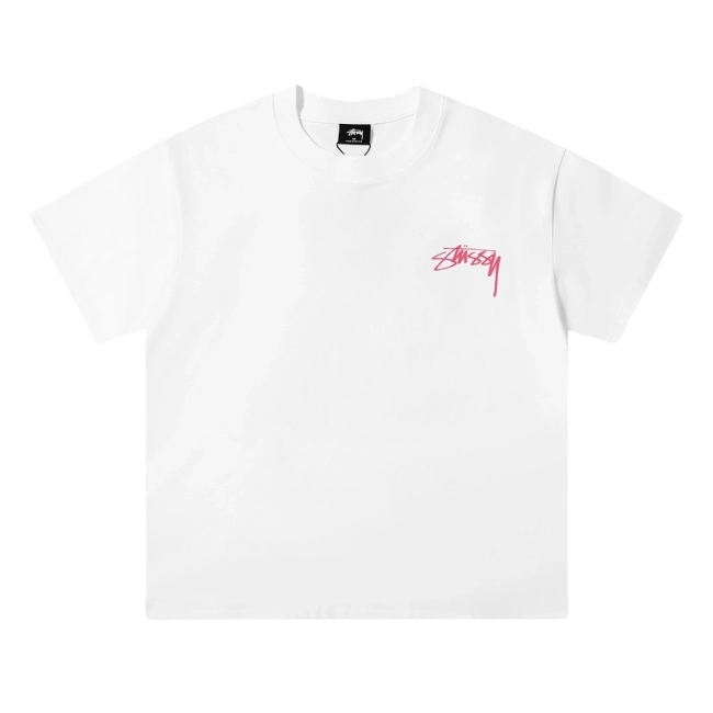 Stüssy Classic Black 8 Print Tee