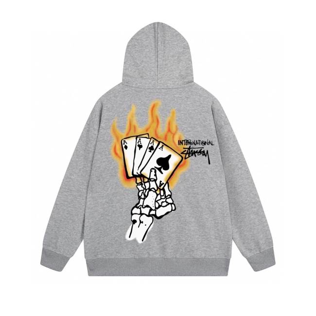 Stussy Read Em N Weep Zip Up Hoodie