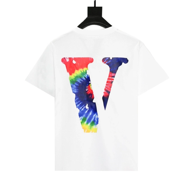 VLONE Friends Rainbow Tie-dye T-shirt