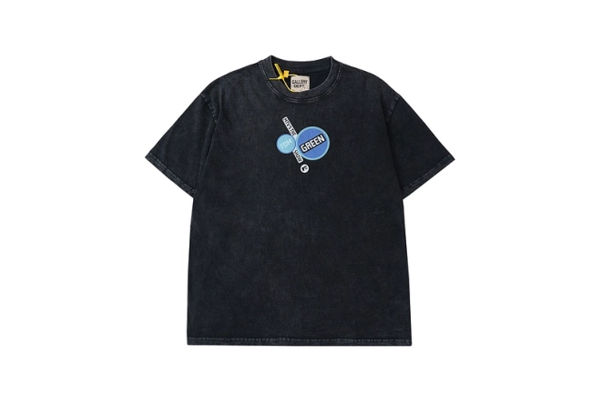 GALLERY DEPT. Letter Portrait Print Short Sleeve Tee